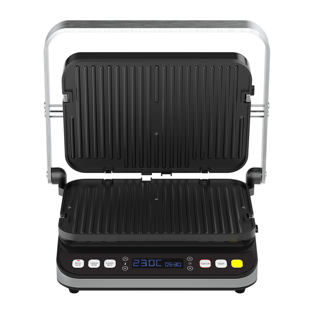 AENO ''Electric Grill EG1: 2000W 3 heating modes - Upper Grill Lower Grill Both Grills