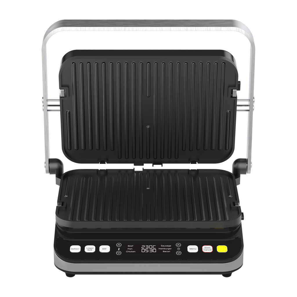 AENO Electric Grill EG5: 2000W 2 heating modes - Lower Grill Both Grills 6 preset