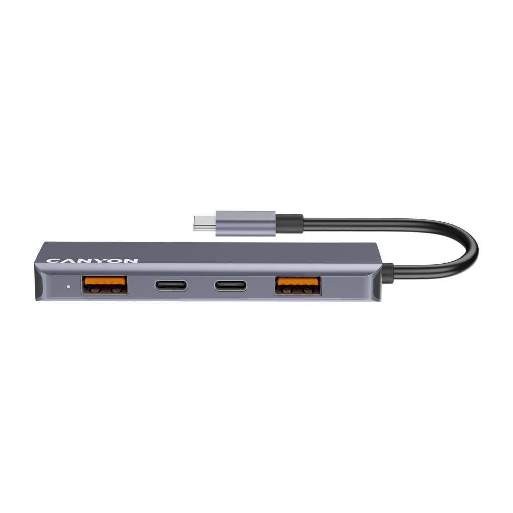 CANYON hub DS-18 5in1 USB-C Grey