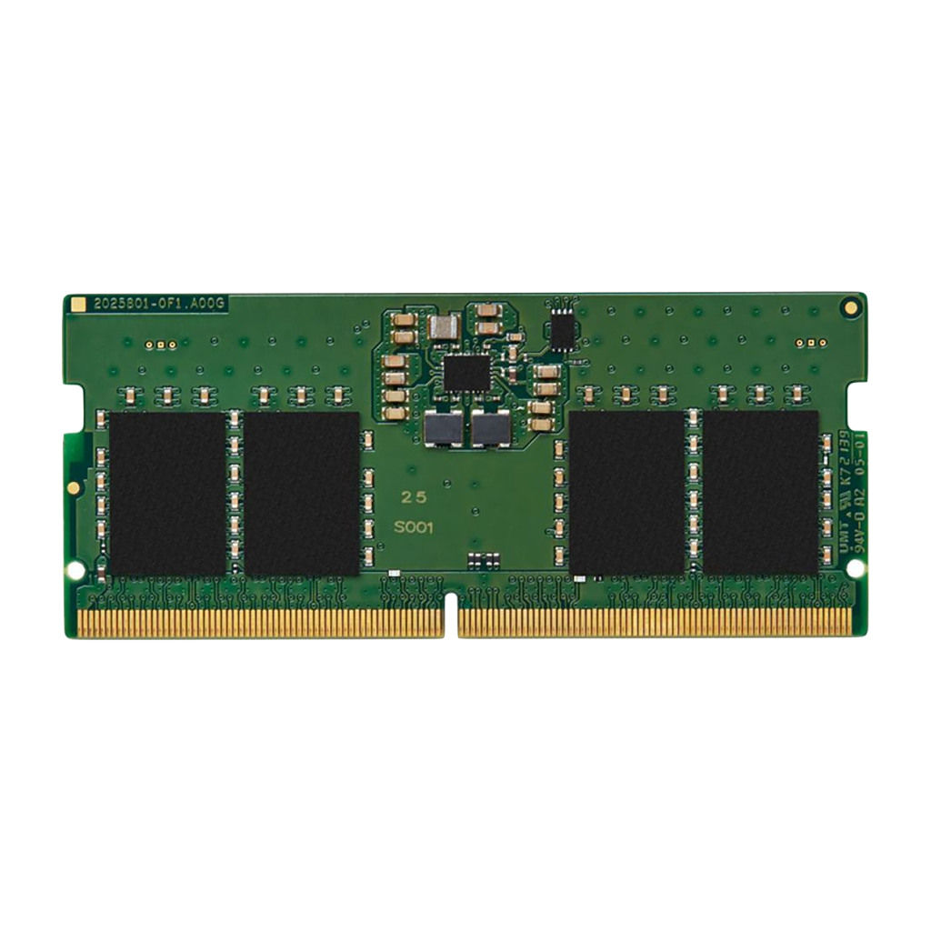 Kingston DRAM 8GB 5600MT/s DDR5 Non-ECC CL46 SODIMM 1Rx16 EAN: 740617334074