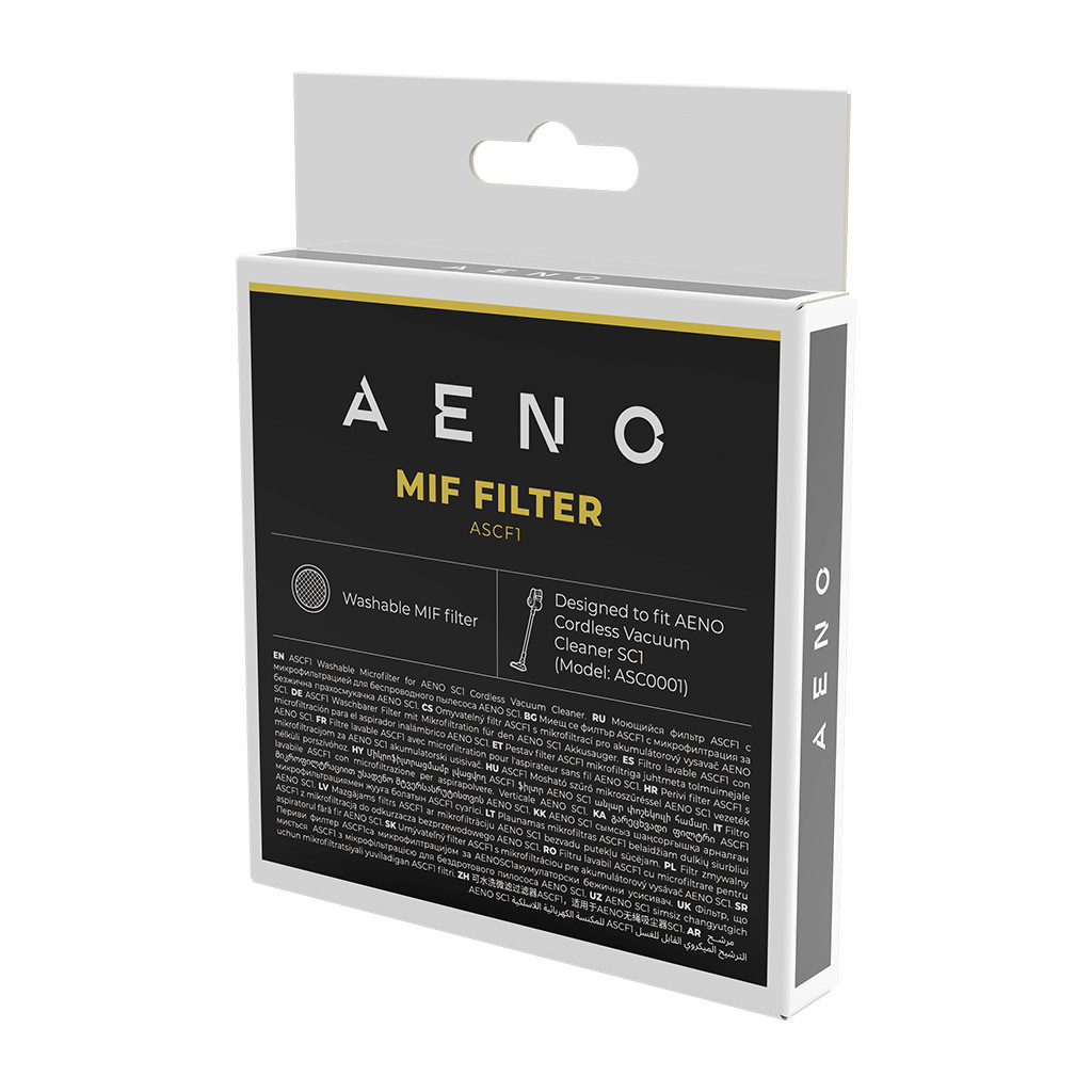 AENO Washable MIF filter for stick vacuum cleaner SC1