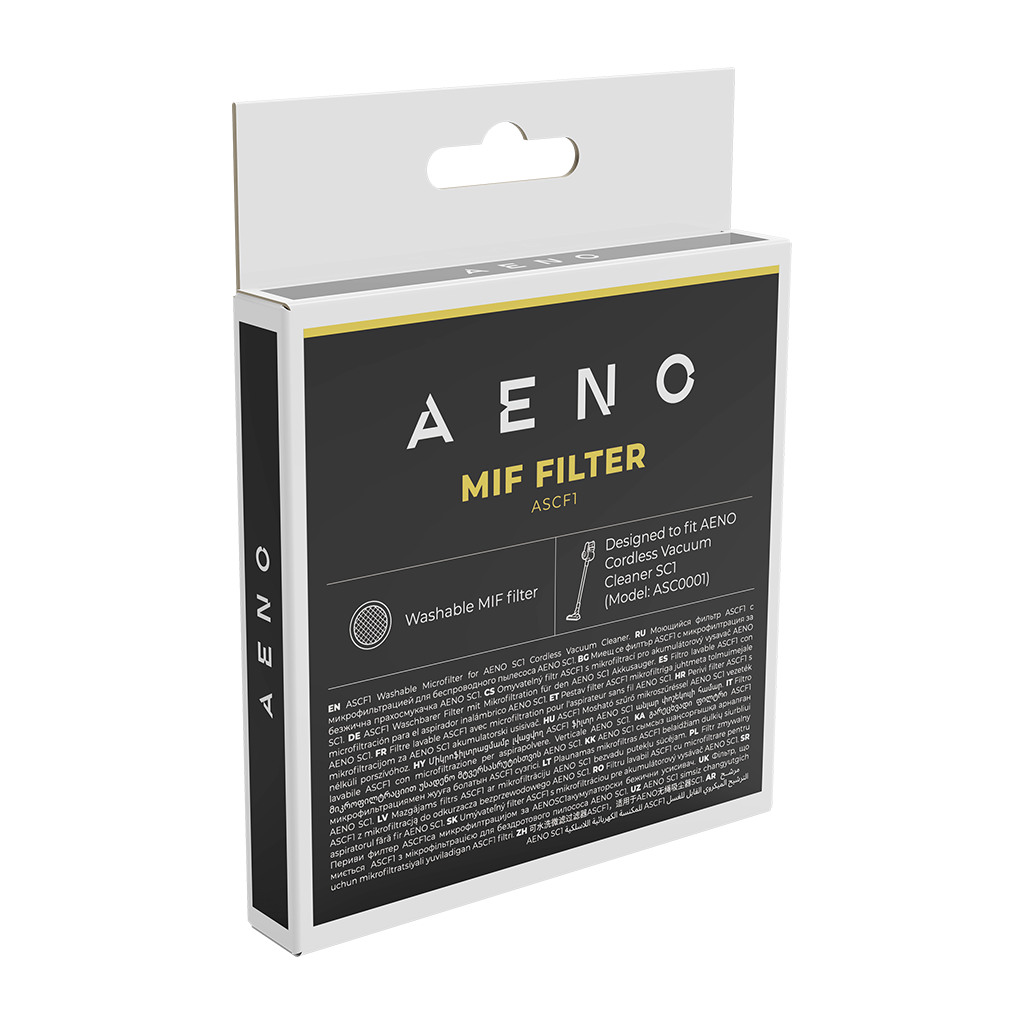 AENO Washable MIF filter for stick vacuum cleaner SC1