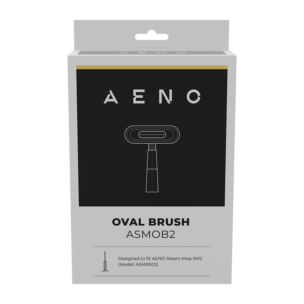 AENO Oval Brush for steaming clothes/cleaning surfaces for steam mop SM2 - Image 2