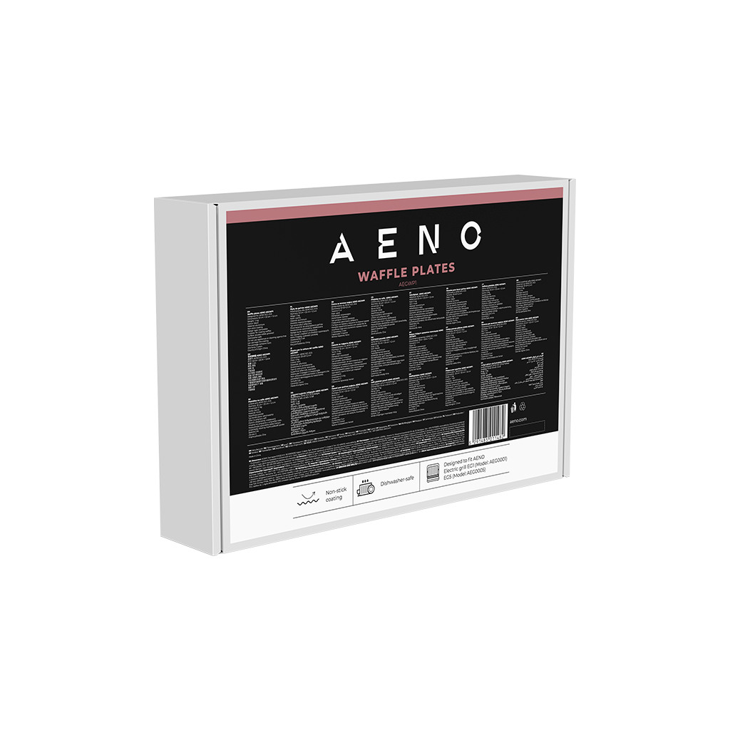 AENO Electric grill AEG0001/AEG0005 Waffle plate  Non-stick coating size: 290*234mm 2 pcs in set