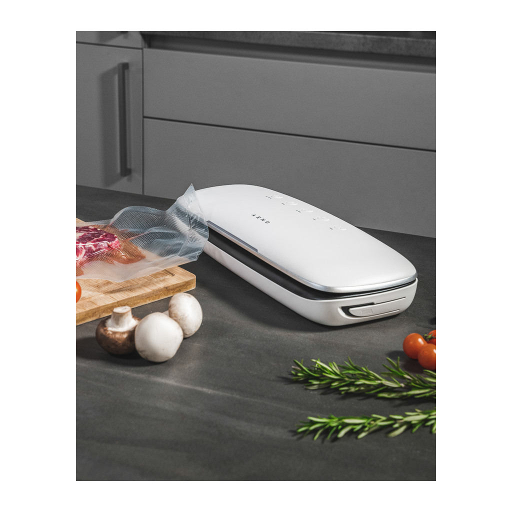 AENO Vacuum sealer VS2: 120W 75kPa Dry/Moist Food Mode 3 modes: Vac+Seal Seal Pulse Max