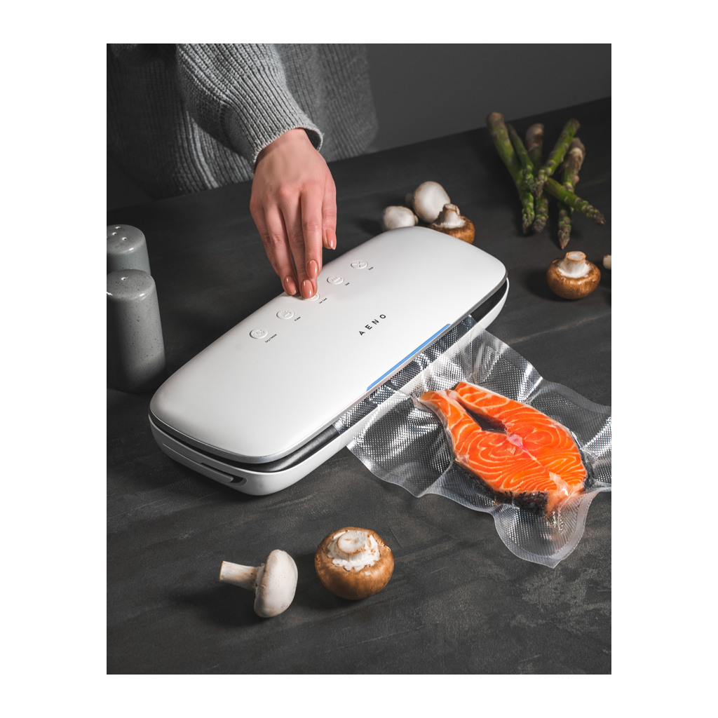 AENO Vacuum sealer VS2: 120W 75kPa Dry/Moist Food Mode 3 modes: Vac+Seal Seal Pulse Max