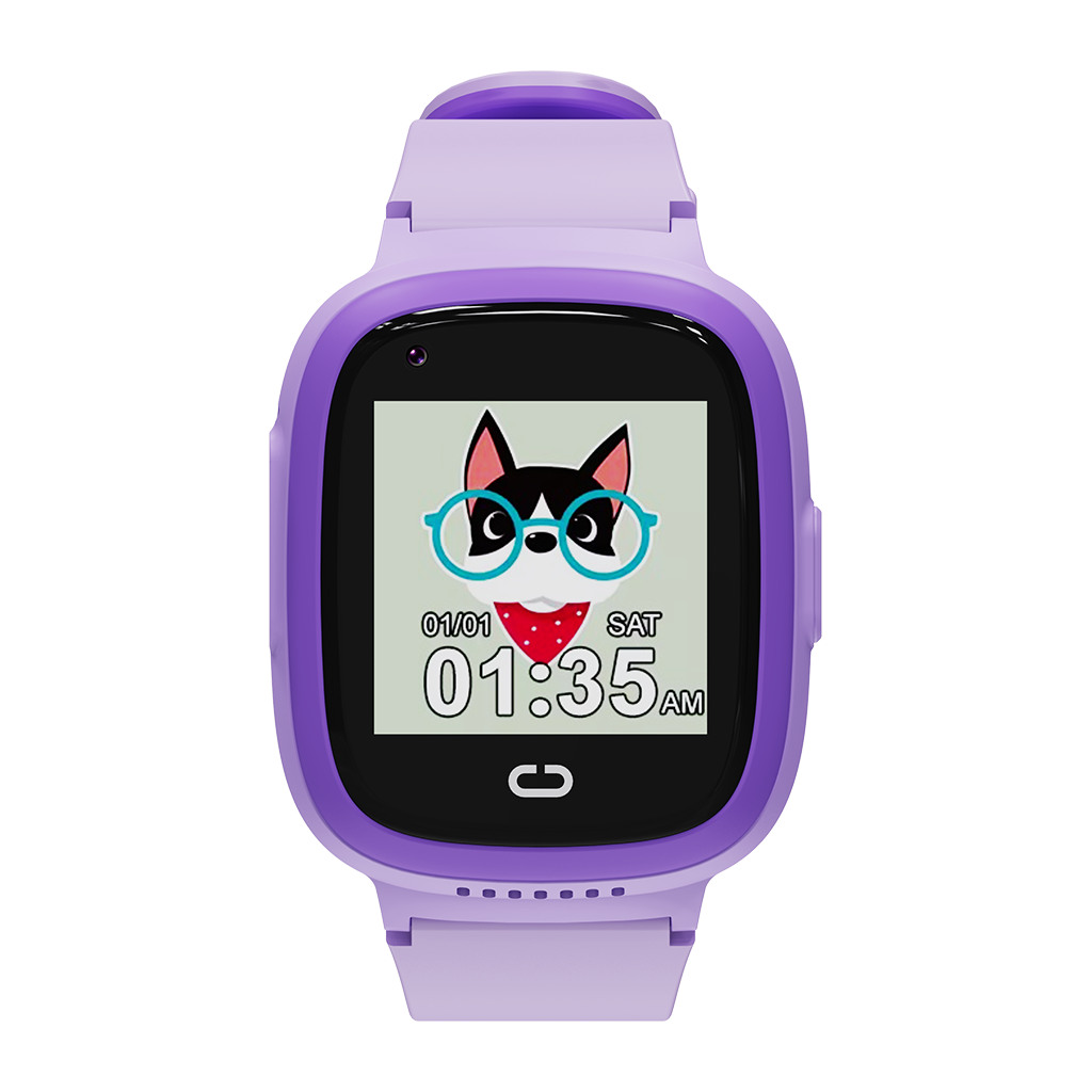 CANYON kids watch Sunny KW-48 Video 4G GPS Games&Music Violet