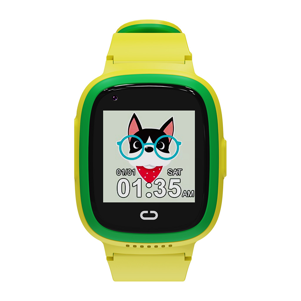 CANYON kids watch Sunny KW-48 Video 4G GPS Games&Music Green