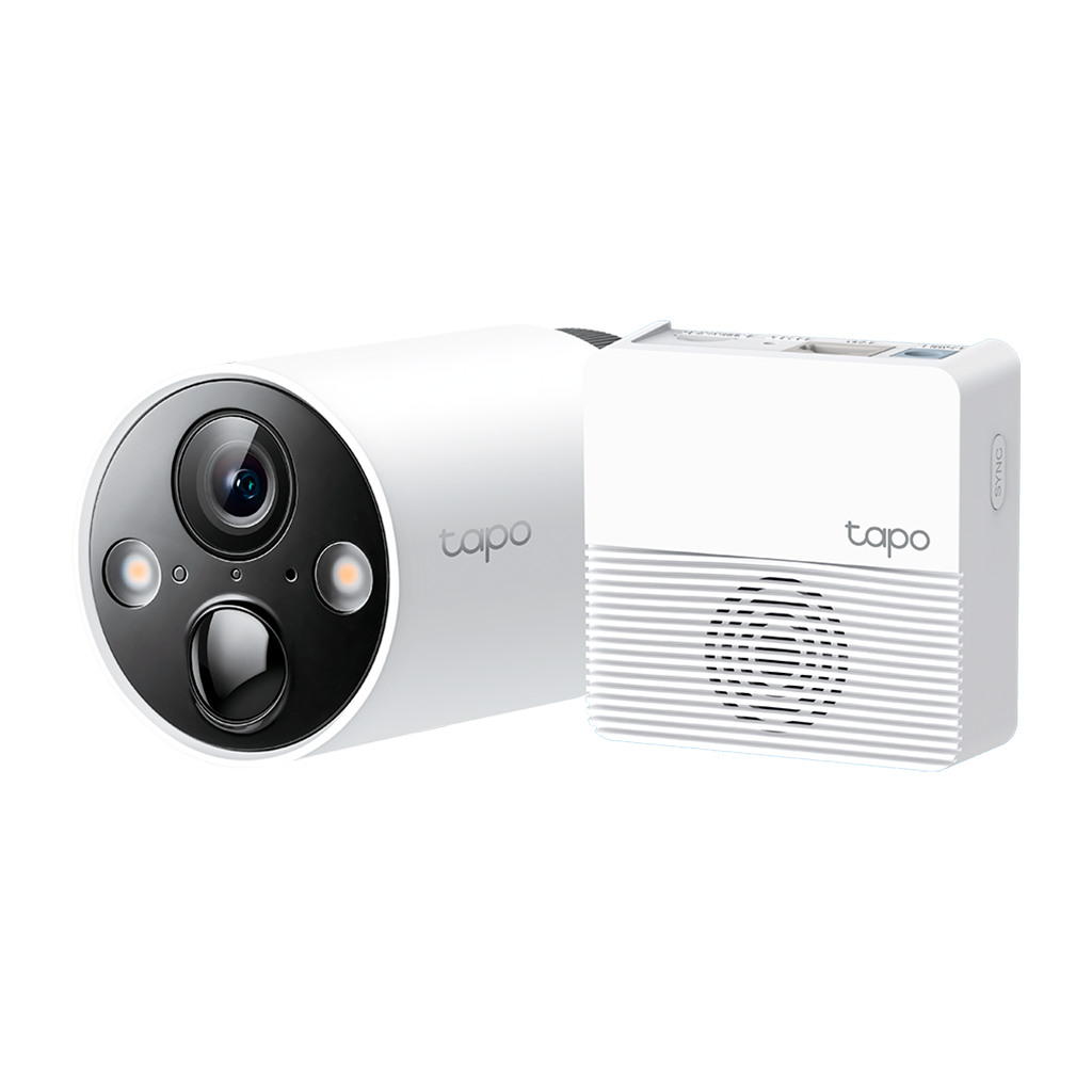 TP-Link Tapo C420S1 Smart Wire-Free Security Camera 1 Camera System1xTapo C420 1xTapo H200 2K QHD