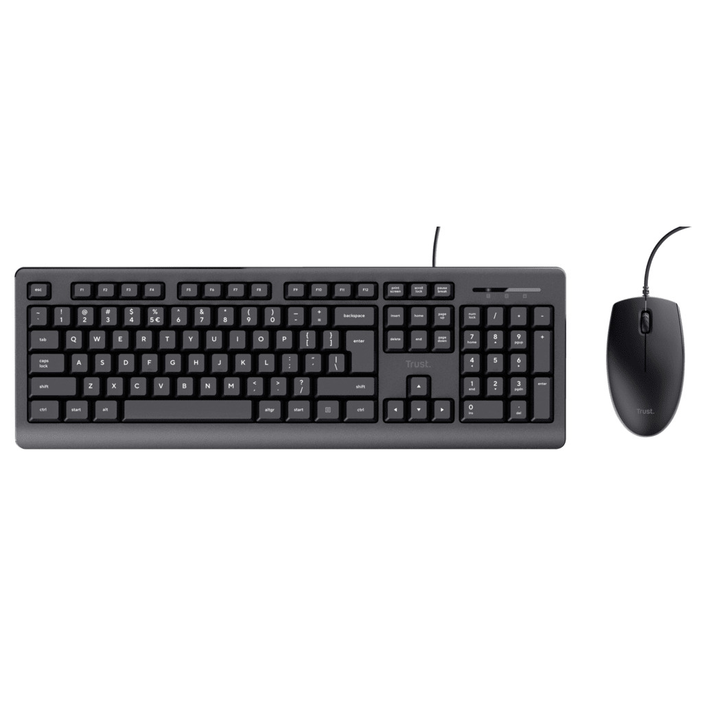 Trust Basics set tastatura+miš, US lokalizacija, žičani - Image 2