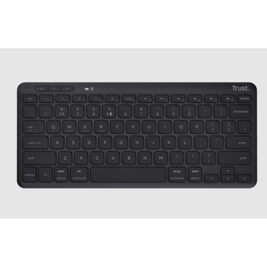 Trust Lyra wireless tastatura, USB 1.1, RF 2.4GHz, Bluetooth5.0, US layout - Image 2