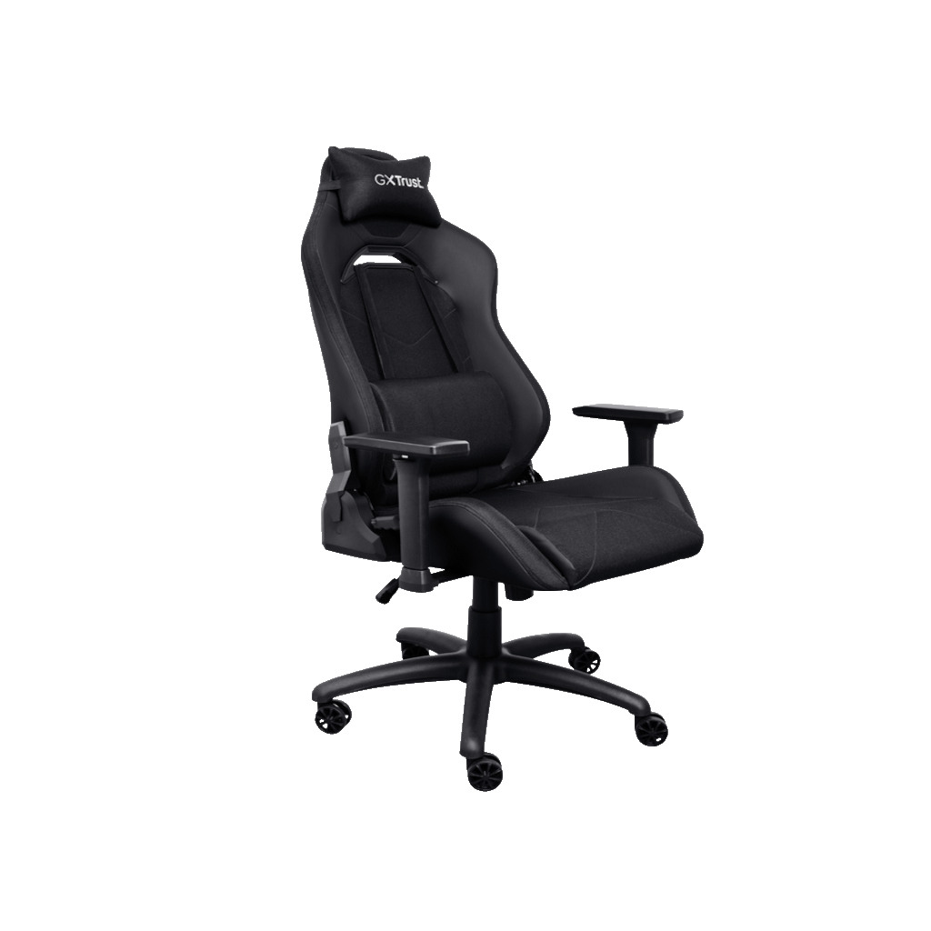 Trust GXT 714 gaming stolica RUYA, crna, udobna, podesiva, ergonomska, eco materijal