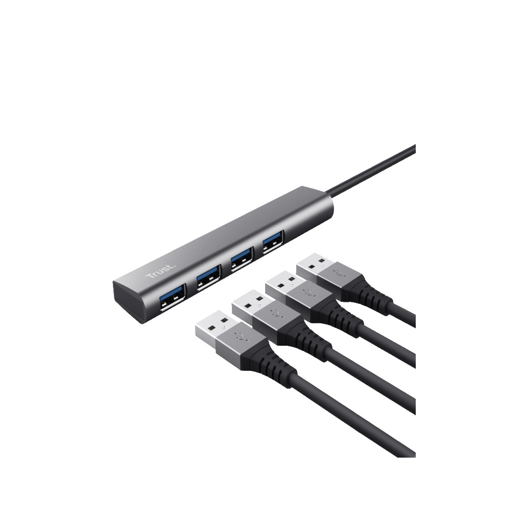 Trust Halyx USB-C to USB-A 3.2 Gen1 Hub