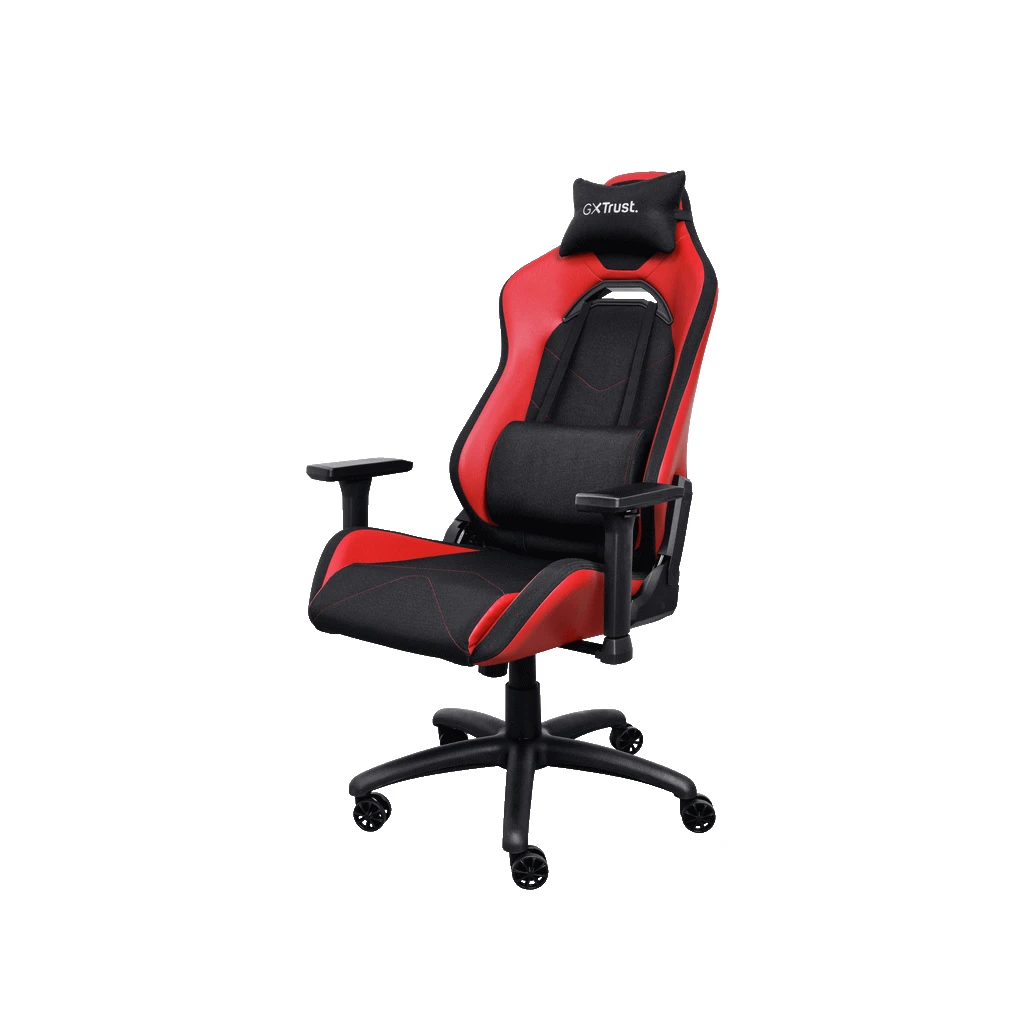 Trust GXT 714R gaming stolica RUYA, crvena, udobna, podesiv ergonomska, eko materijal