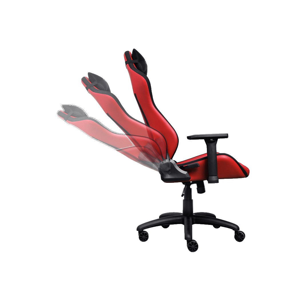 Trust GXT 714R gaming stolica RUYA, crvena, udobna, podesiv ergonomska, eko materijal