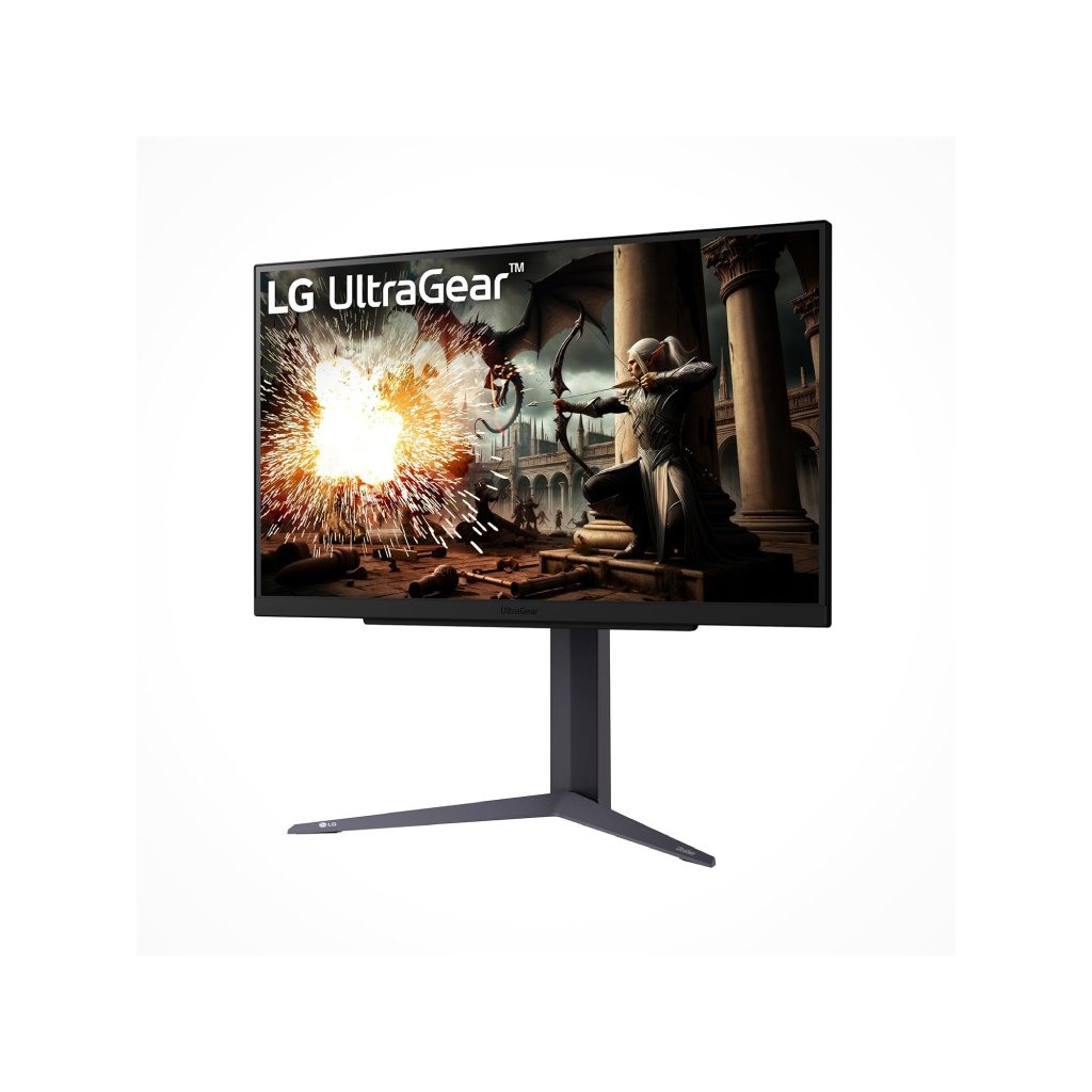 LG 27'' UltraGear 27GS75Q-BIPS, QHD (2560x1440), 300cd200Hz, 2xHDMI, DP, Tilt, Swivel, Pivot