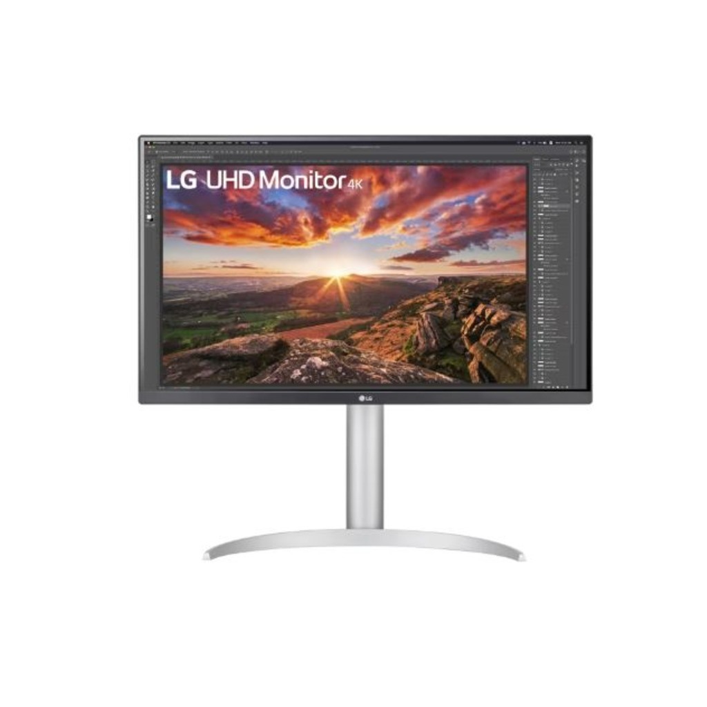 LG 27" 4K monitor 27UP85NP-W27",4K,IPS,400cd,5ms,HDR 400,2xHDMI,DP,type-c,2xUSB,Height,Pivot