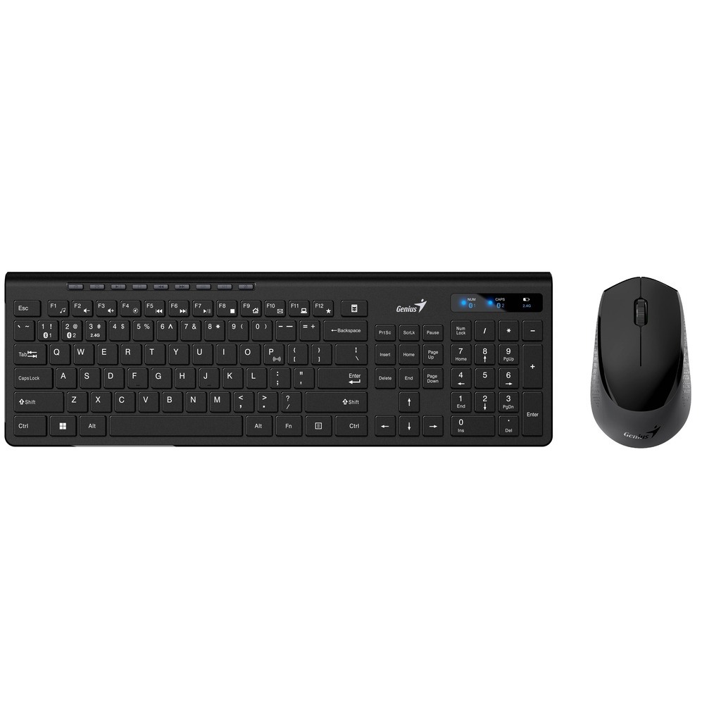 Genius Slimstar 8230 wls set wireless tastatura + miš, BT bluetooth,  BH/HR/SRB layout