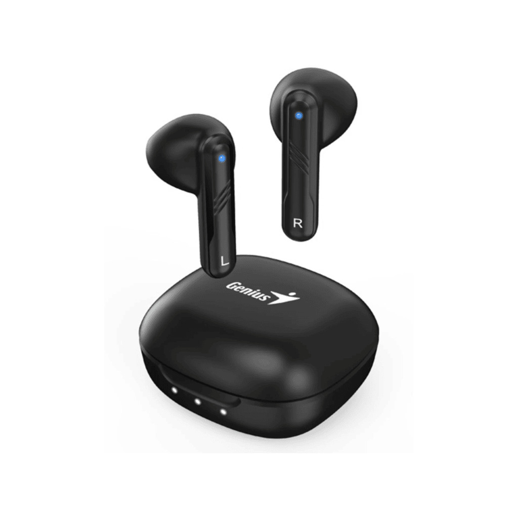 Genius slušalice HS-M910BTwireless, bluetooth 5.3,in-ear, USB-C, crne