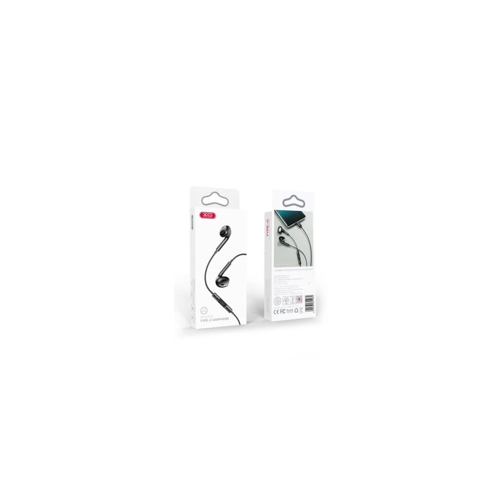 XO In-Ear Slušalice sa mikrofonom Type-C Music EP74 Black