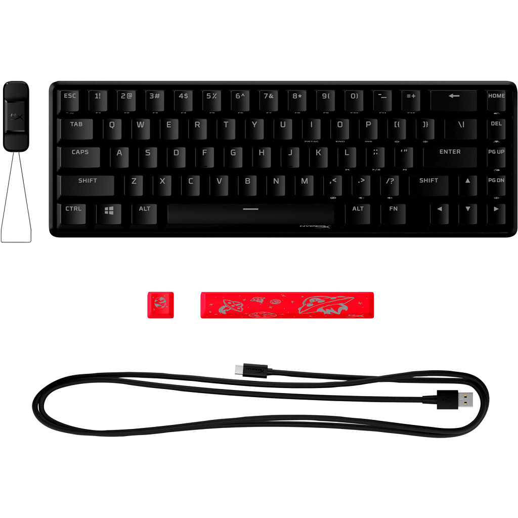 HyperX Alloy Origins 65Mechanical Gaming KeyboardHX Red (USLayout) - Image 2