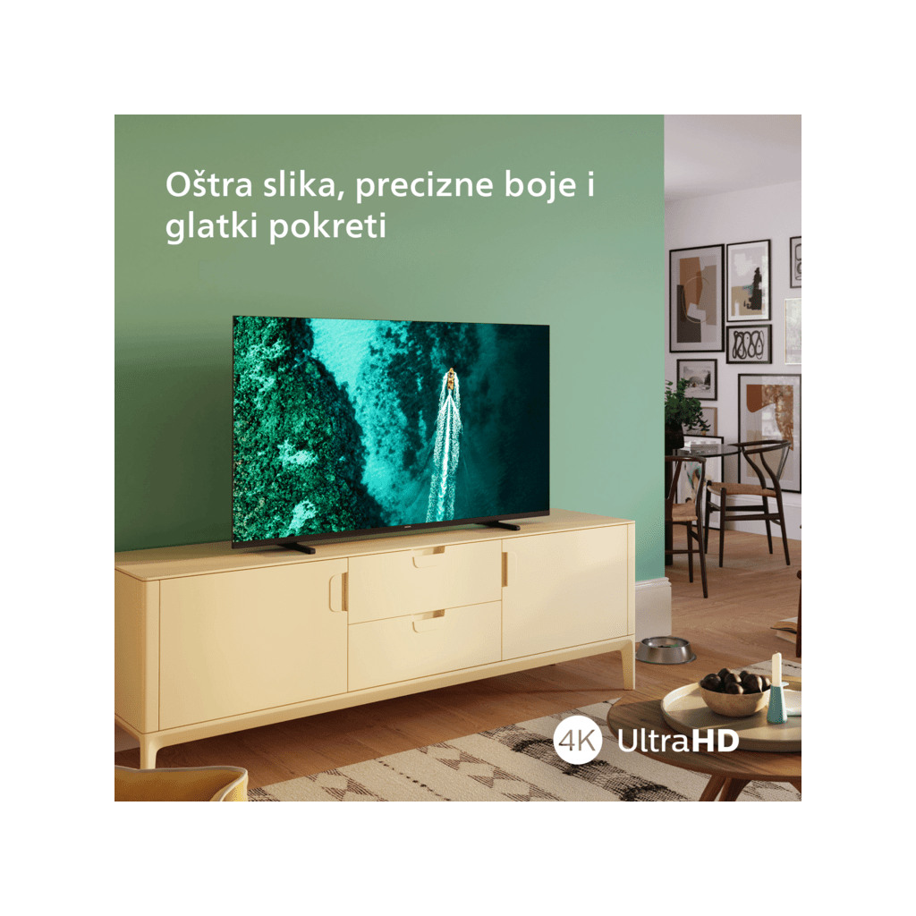 Philips 50"PUS7409 4K GooglePixel Precise Ultra HDDolby Atmos zvuk