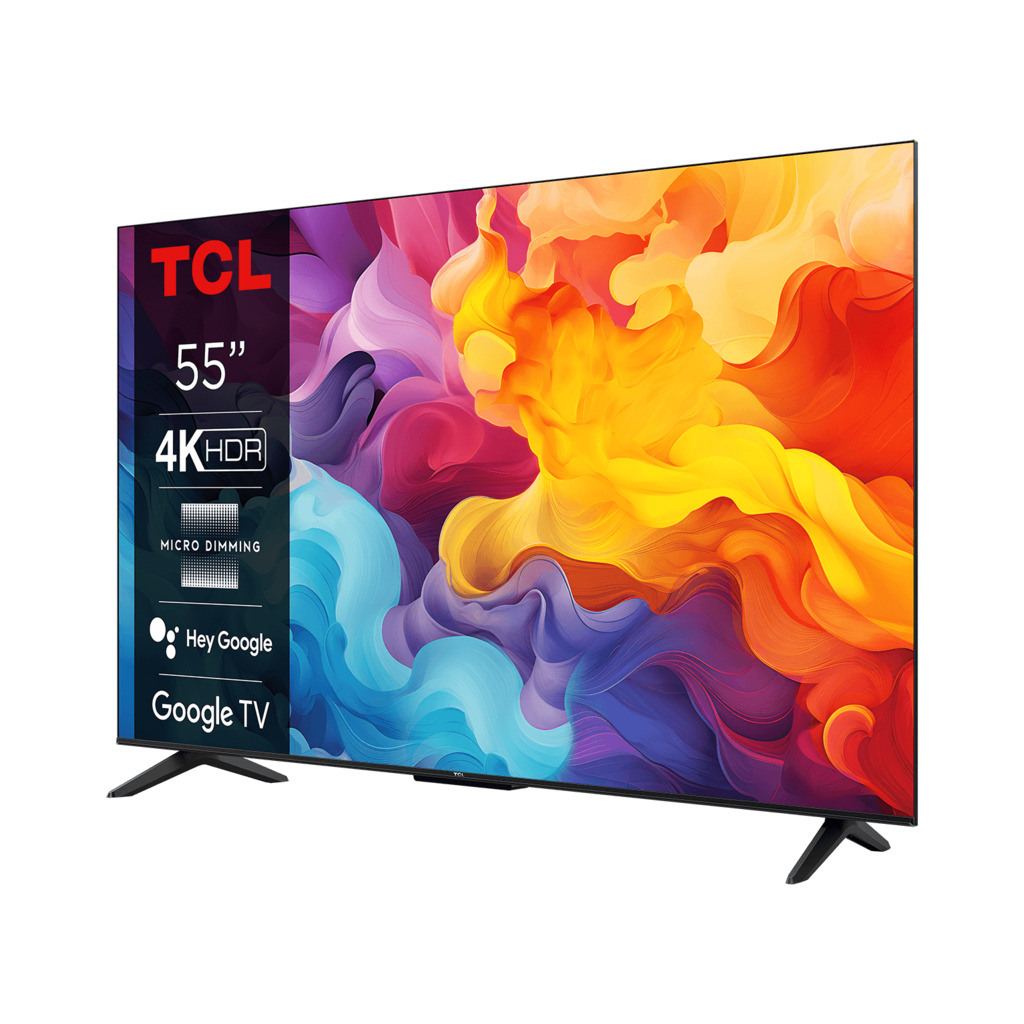 TCL 55"V6B 4K HDR TV Google OSHDR10 and HDR HLG; HDMI 2.1;Game Master 2.0; Dolby Audio