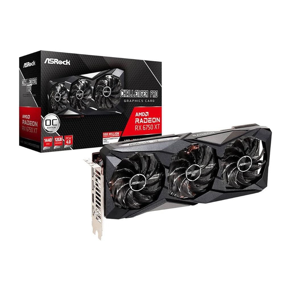 ASRock AMD Radeon RX6600 Challenger D grafička kartica - 8GB GDDR6, 128-bitna