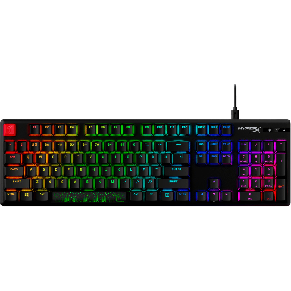 HyperX Alloy Origins PBTHX RedMechanical Gaming Keyboard - Image 3