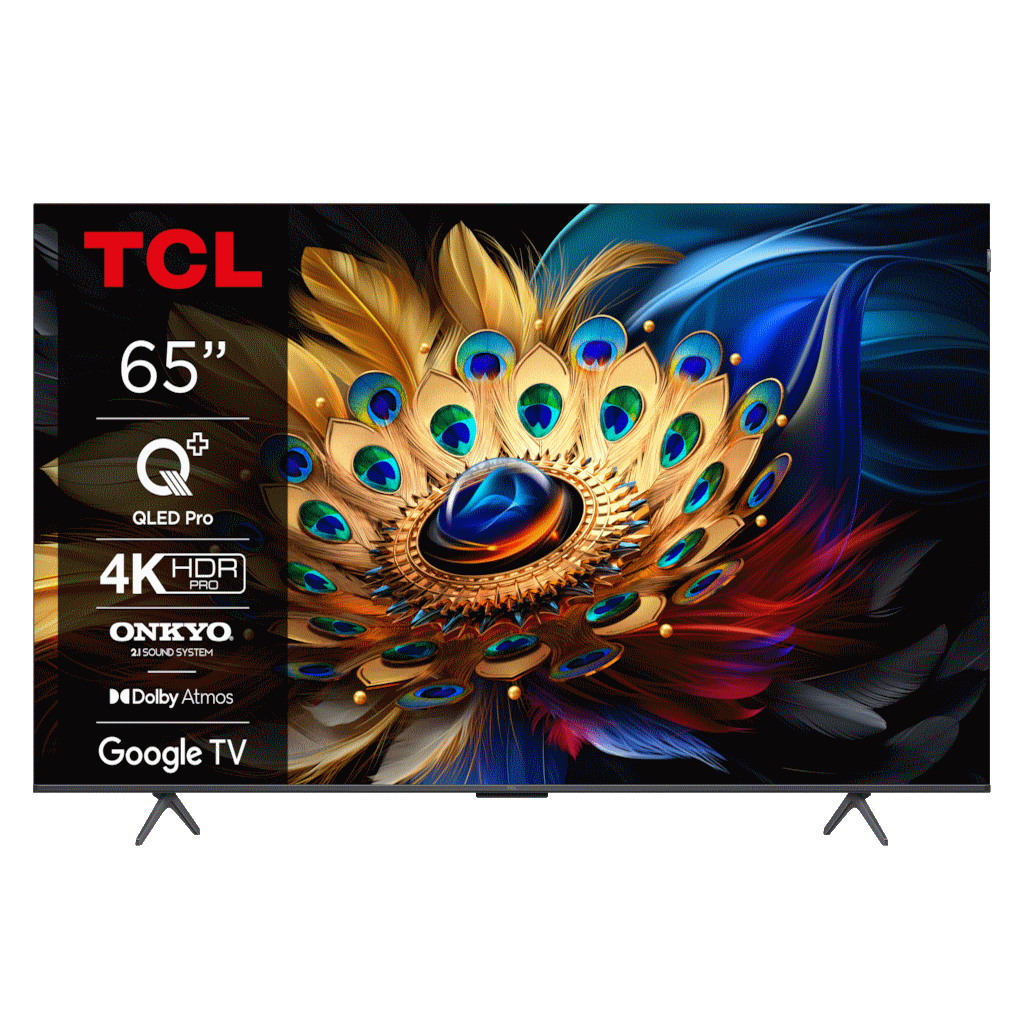 TCL 65"C655 4K QLED TVMotion Clarity 120HZ Google TVHDMI 2.1; 2.1 ONKYO Dolby Atmos - Image 2