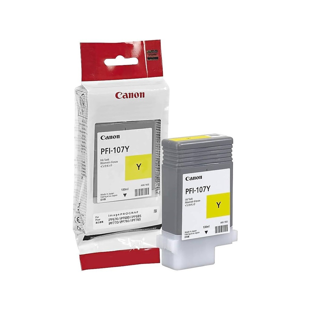 Canon tinta PFI-107 Y