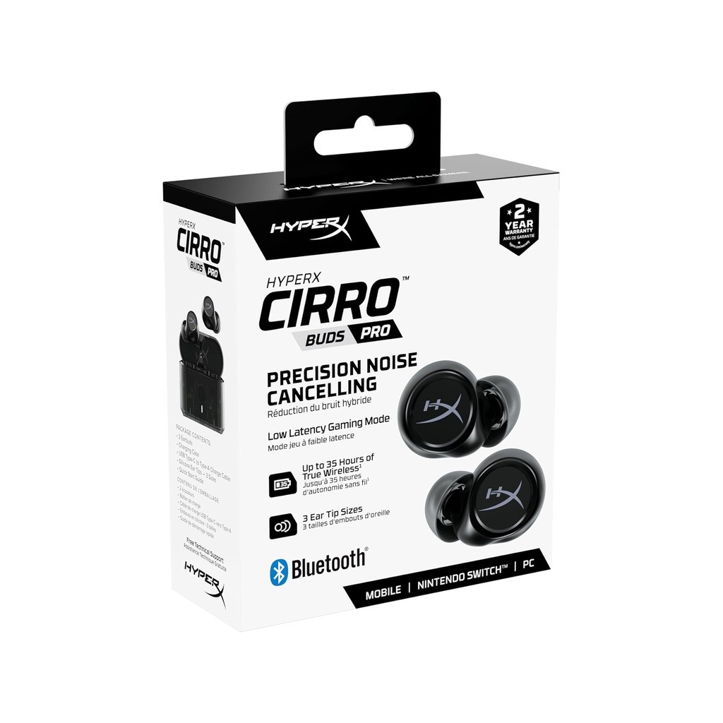 HyperX Cirro Buds Pro Black - Image 6