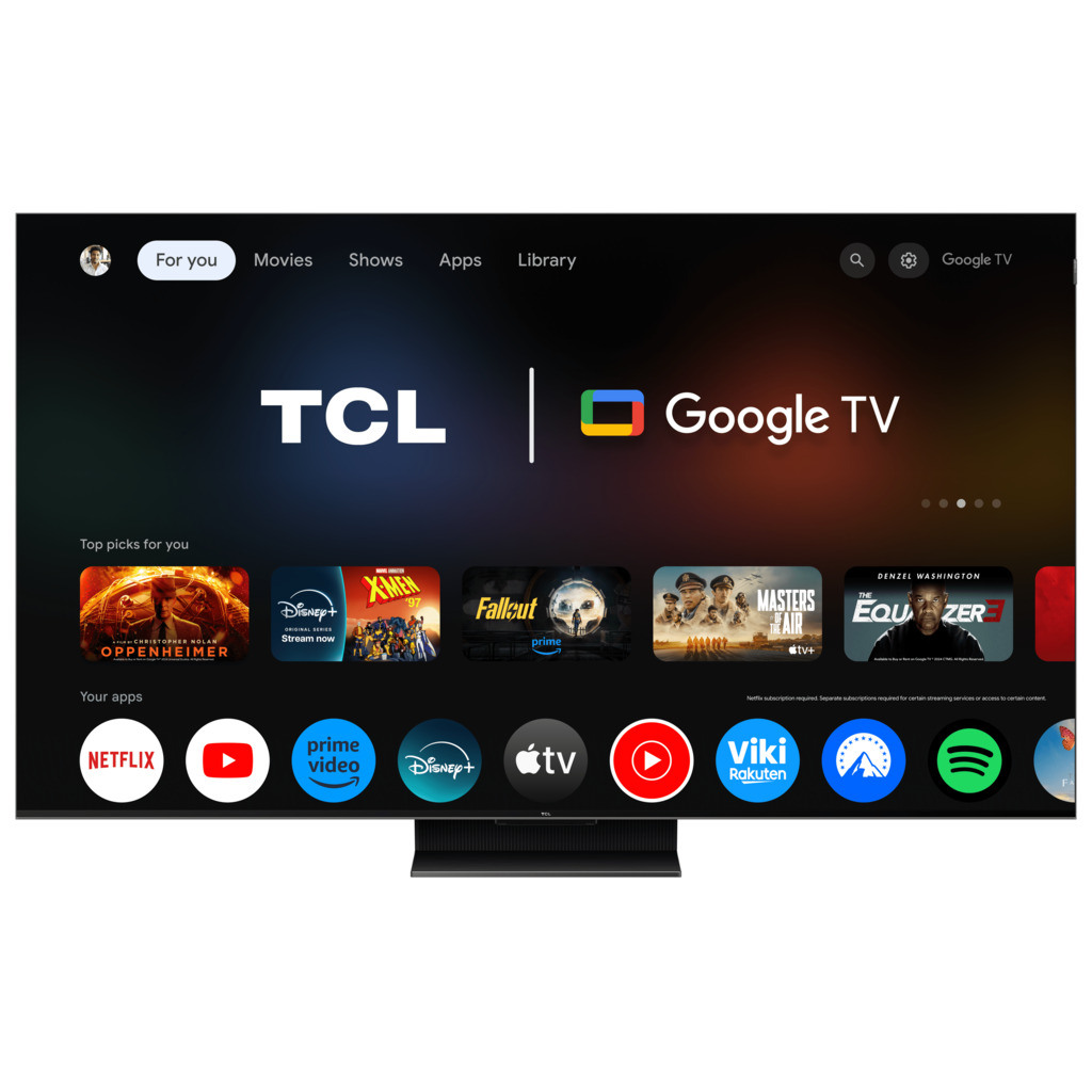 TCL 75"C765 QD-Mini LED 4K TVHDR 2400 nits; QLED PRO;ONKYO 2.1ch; 144Hz VRR; Google TV - Image 5