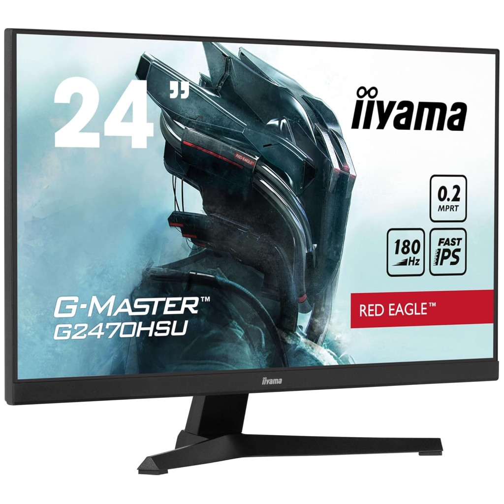 IIYAMA Gaming Monitor G2470HSU-B6 - 180Hz IPS, FHD, 0.2ms, HDR Ready