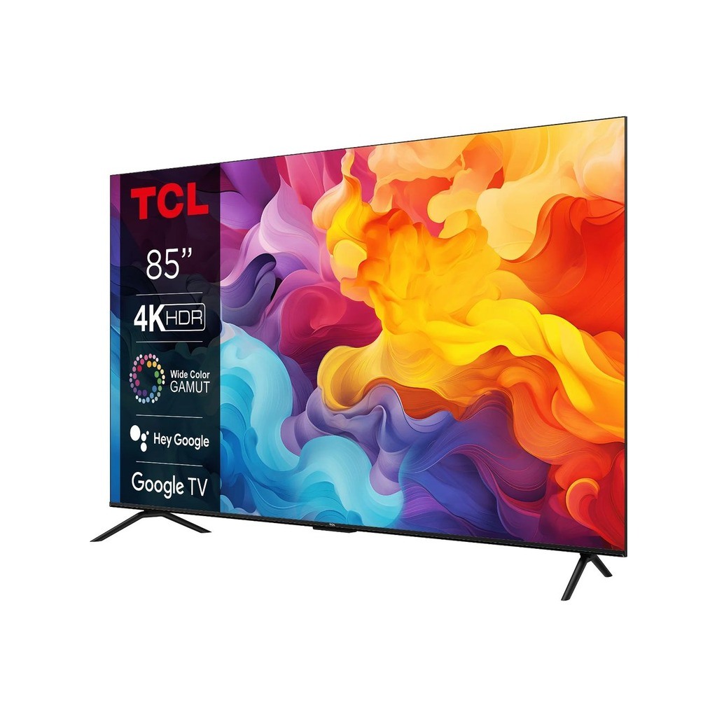 TCL 85"V6B 4K HDR TV Google OSGame Master 3.0; 120HZ GameAccelerator; HDMI 2.1