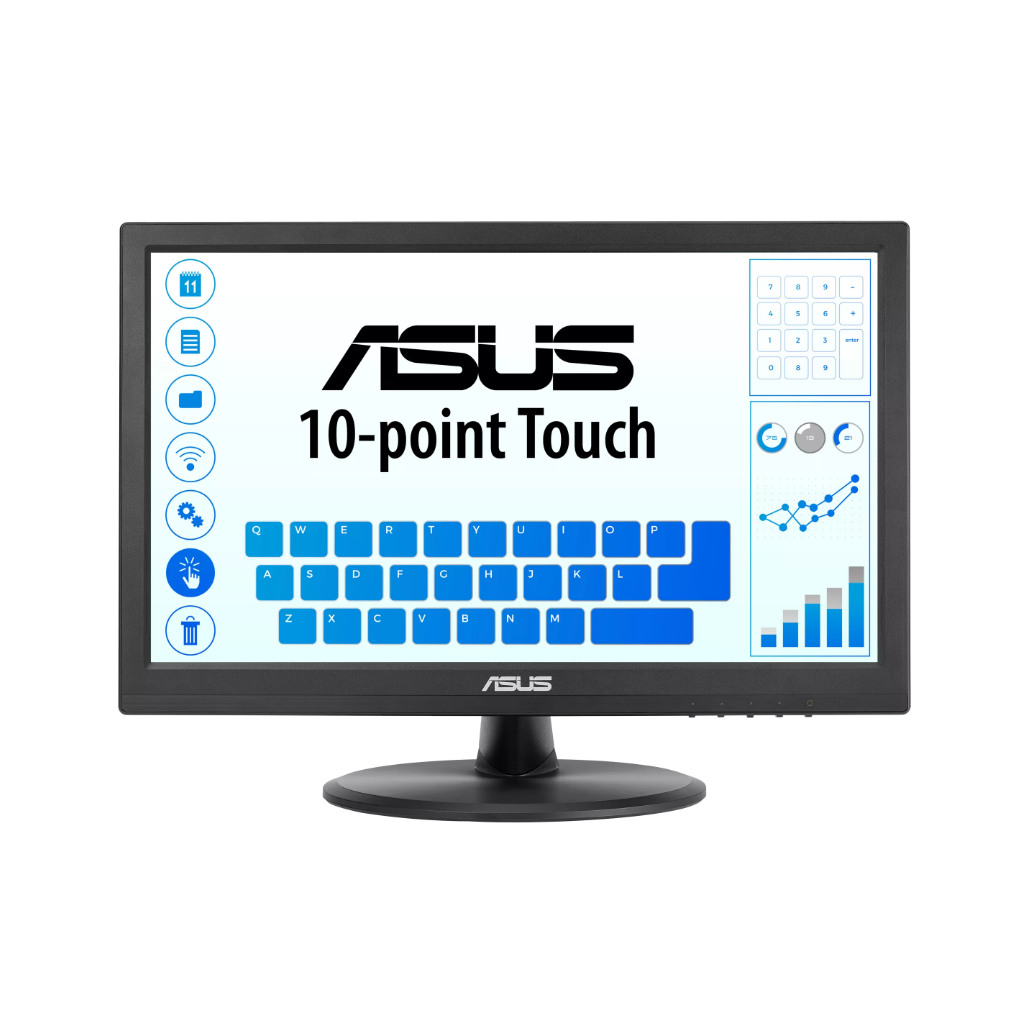 Asus mon VT168HR 15.6" Touch15,6",Touch,TN,220cd,VGA,HDMI5ms, VESA 75x75mm,Tilt