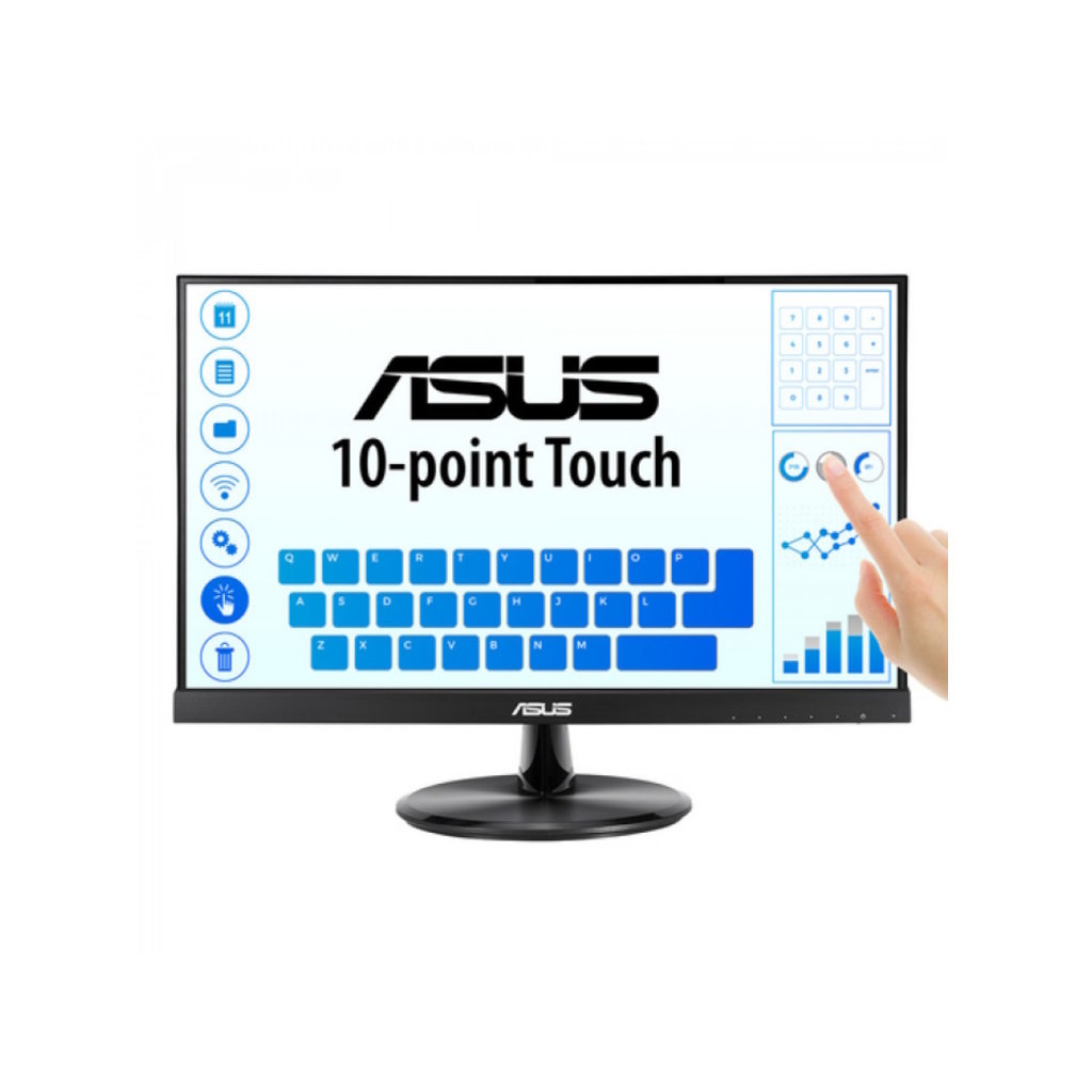 Asus monito VT229H 21,5" Touch21,5",Touch,IPS,250cd,VGA,HDMISpeakers,VESA 100x100