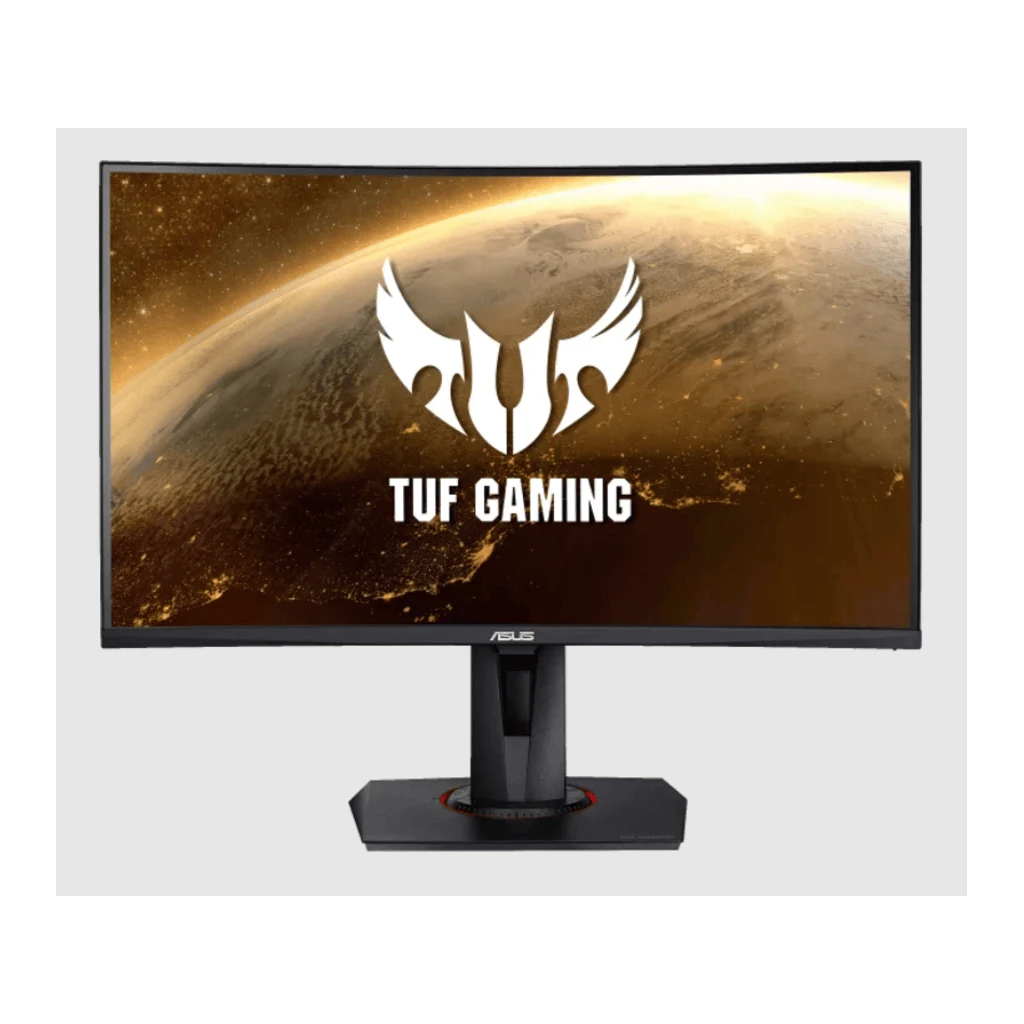 Asus TUF Gaming VG27VQ 27"zakrivljeni monitor, VA, 165Hz1ms, DP, HDMI, DVI, speakers, VESA