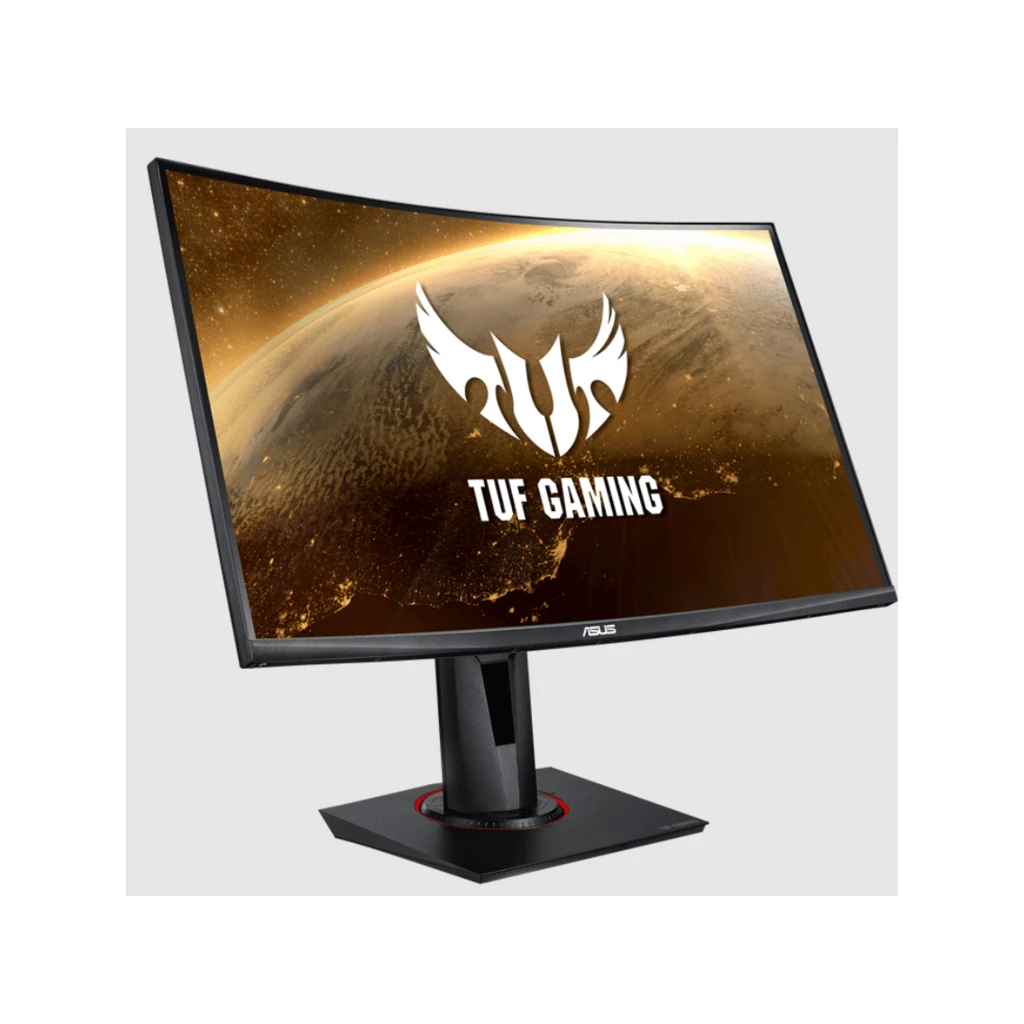 Asus TUF Gaming VG27VQ 27"zakrivljeni monitor, VA, 165Hz1ms, DP, HDMI, DVI, speakers, VESA