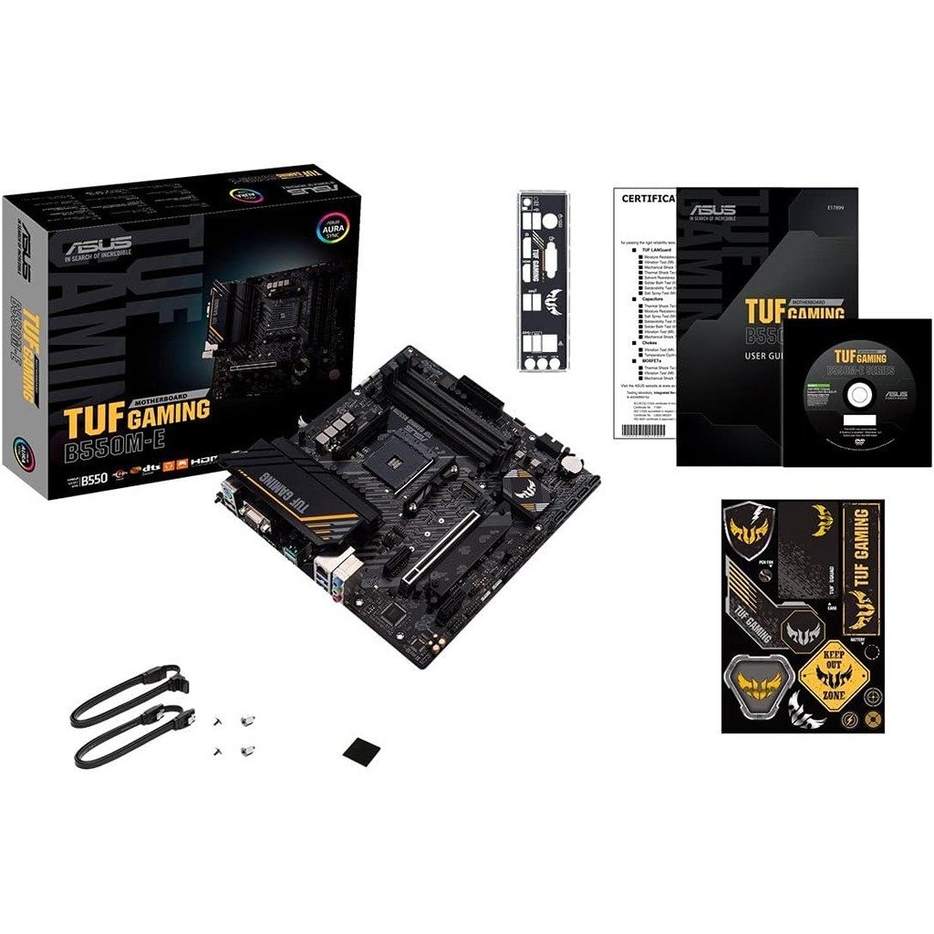 ASUS MB TUF GAMING B550M-EAMD B550; AM4, PCIe 4.0,2x M.24xDDR4;DP, HDMI, D-Sub;micro ATX