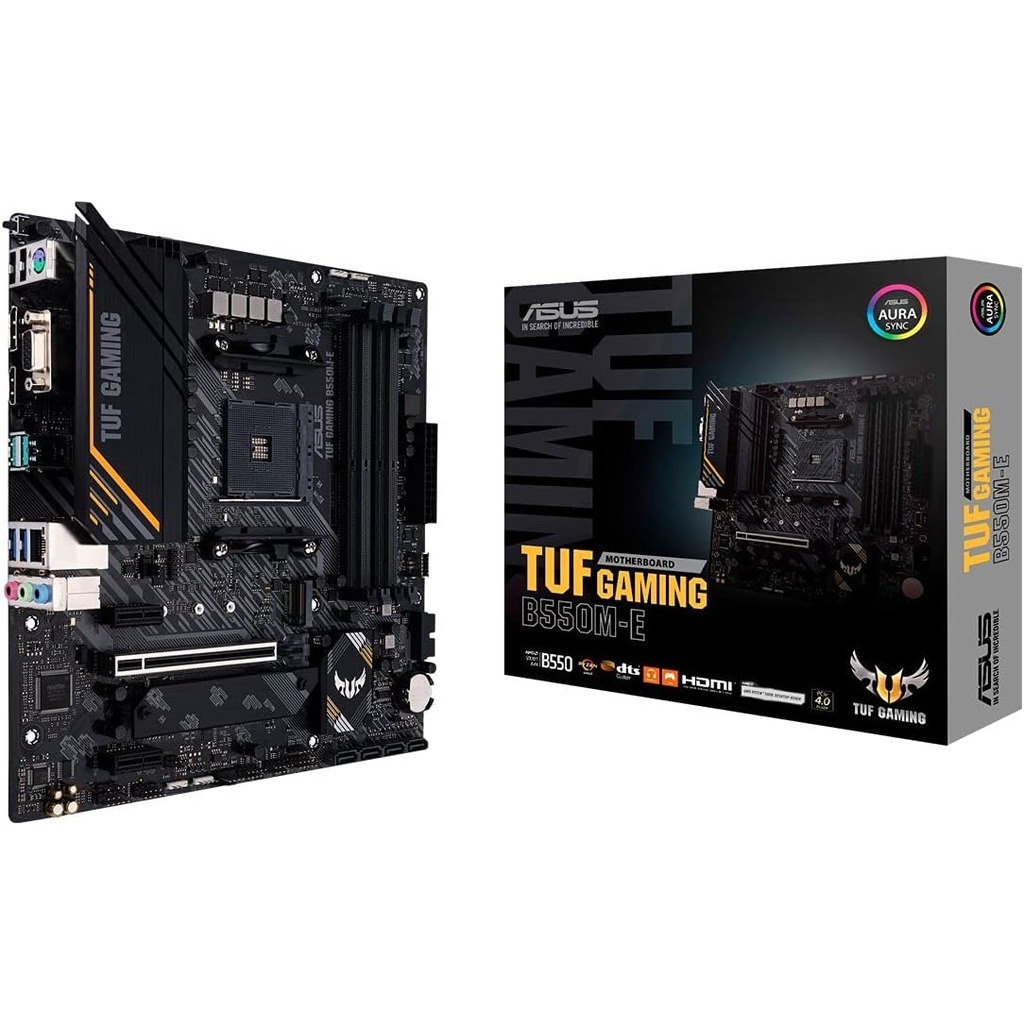 ASUS MB TUF GAMING B550M-EAMD B550; AM4, PCIe 4.0,2x M.24xDDR4;DP, HDMI, D-Sub;micro ATX