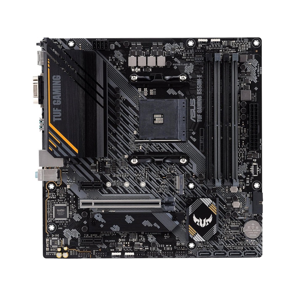 ASUS MB TUF GAMING B550M-EAMD B550; AM4, PCIe 4.0,2x M.24xDDR4;DP, HDMI, D-Sub;micro ATX