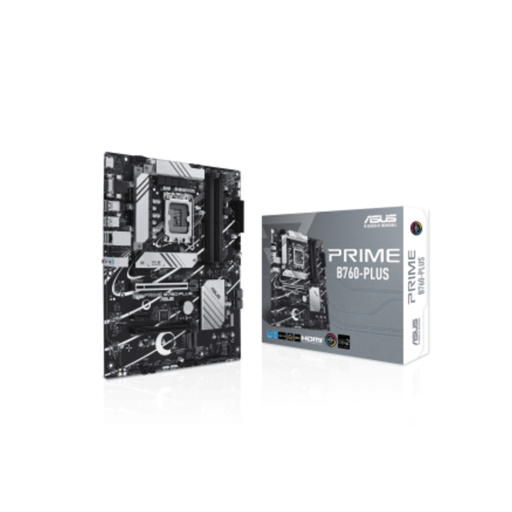 ASUS MB PRIME B760-PLUSIntel B760;LGA 17004xDDR5;VGA,HDMI,DP;RAID;2.5Gb LAN;ATX