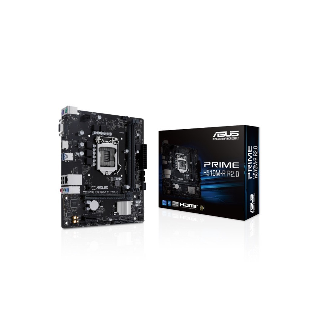 ASUS MB PRIME H510M-R R2.0-SIIntel H470, LGA1200, micro ATXPCIe 4.0, VGA, HDMI, 2xDDR4,