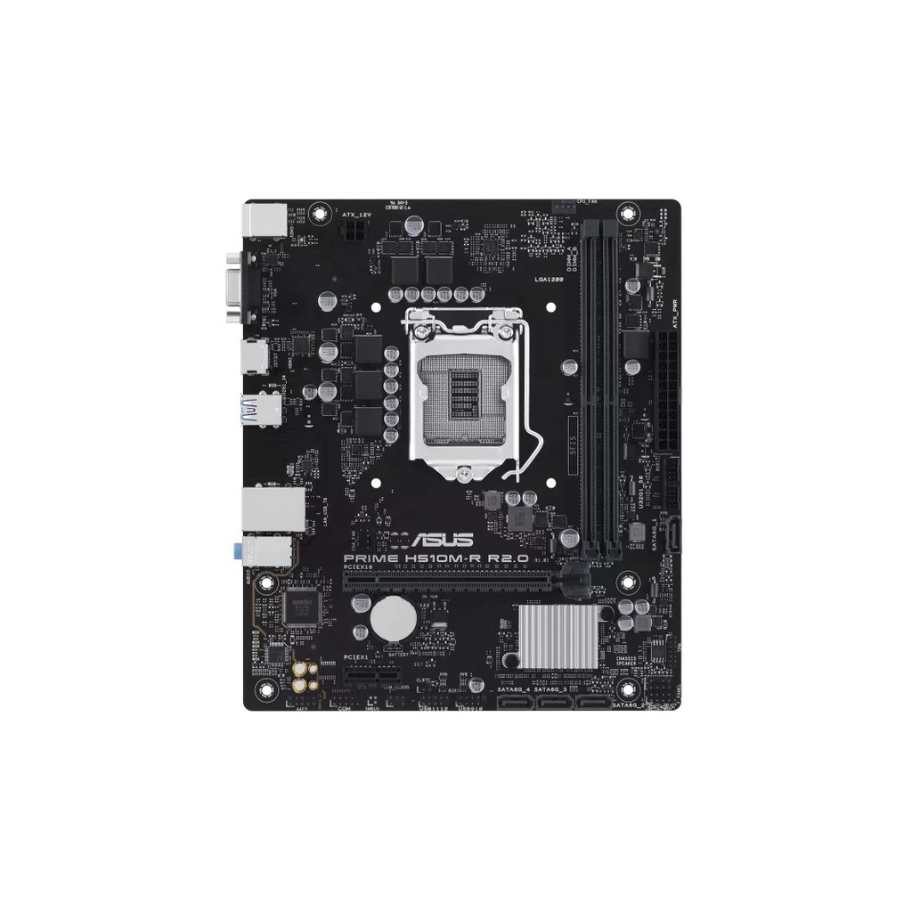 ASUS MB PRIME H510M-R R2.0-SIIntel H470, LGA1200, micro ATXPCIe 4.0, VGA, HDMI, 2xDDR4,