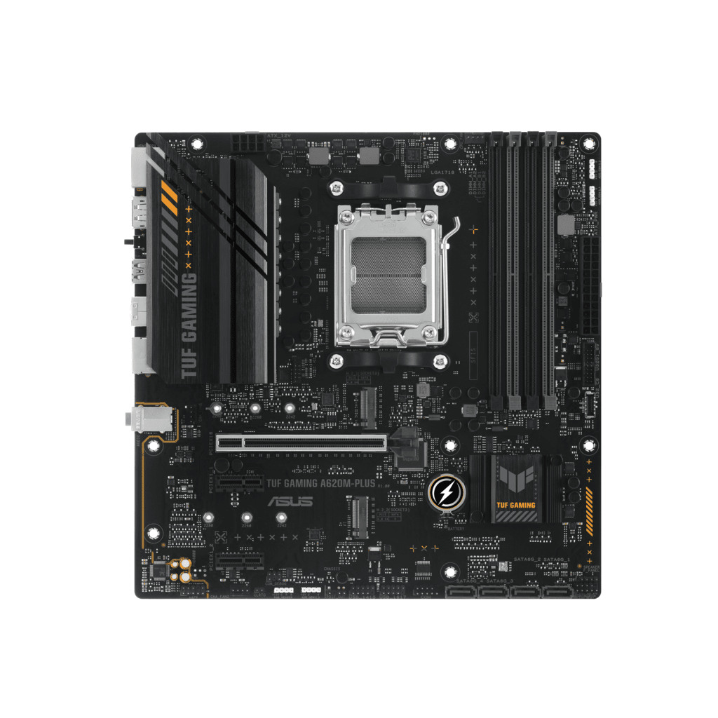 ASUS MB TUF A620M-PLUSAMD A620, AM5, micro ATXPCIe 4.0, 2x DP, HDMI, 4xDDR5, 2x M.2 - Image 3