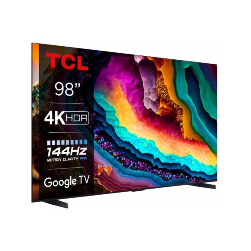 TCL 98"P745 4K Google TV;144Hz VRR; Dolby Vision IQ;HDR 10+; AiPQ PROCESSOR 3.0