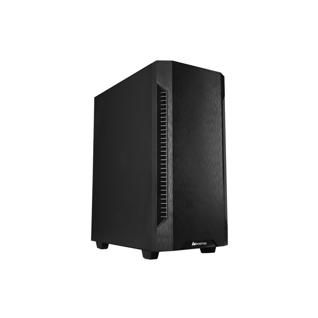 Chieftec CASE AS-01B-OPATX midi tower, blackw/12cm PWM fan, bez PSU