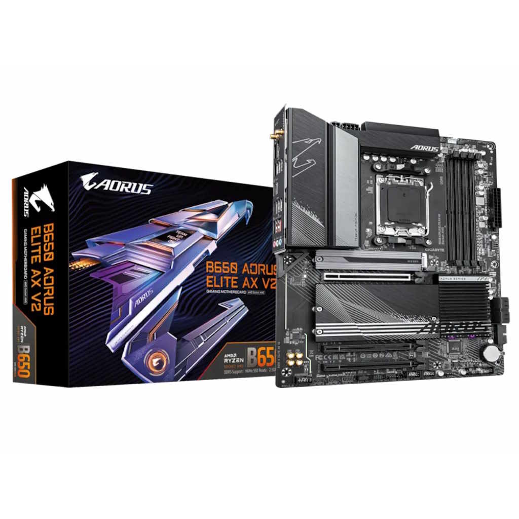 Gigabyte B650 Aorus Elite AXAM5; 4xDDR5; up to 256GB,(up to 8000MHz); DP, HDMI, WIFI