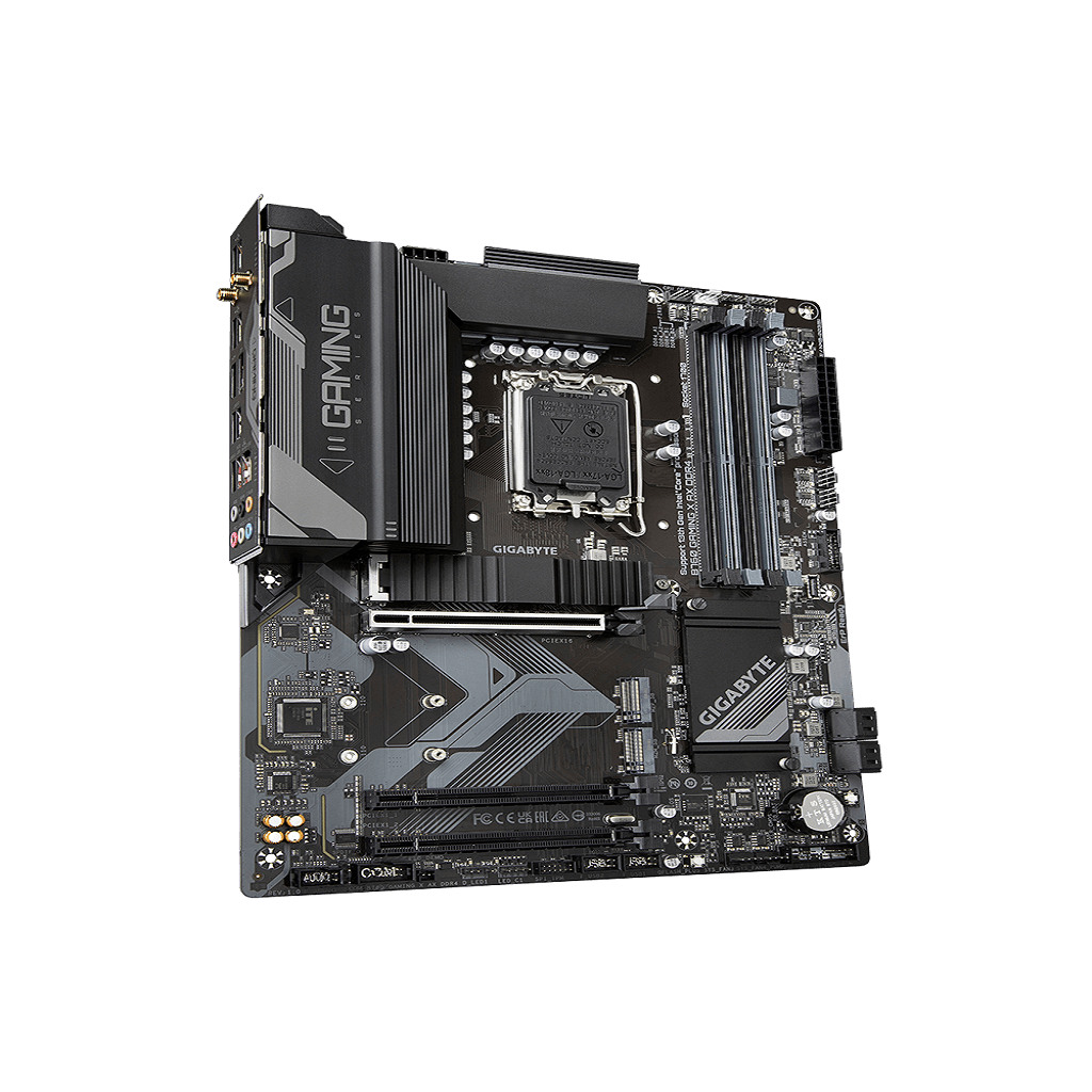 Gigabyte MB B760 GAM X AX DDR4LGA1700; 4xDDR4; 3xM.2, 4xSATA8xUSB; DP, HDMI; WIFI; ATX;